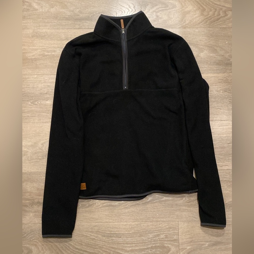 Point Zero Men's Charcoal Zip-Up Sweater
